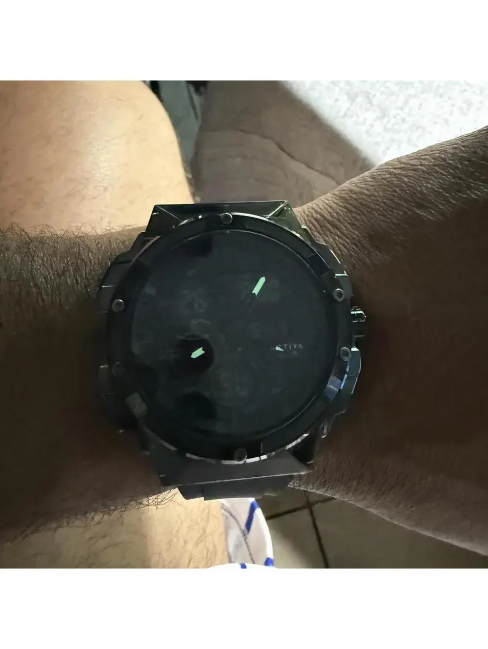 Activa X Invicta Digital Men's Watch 51mm Black on Black NWT